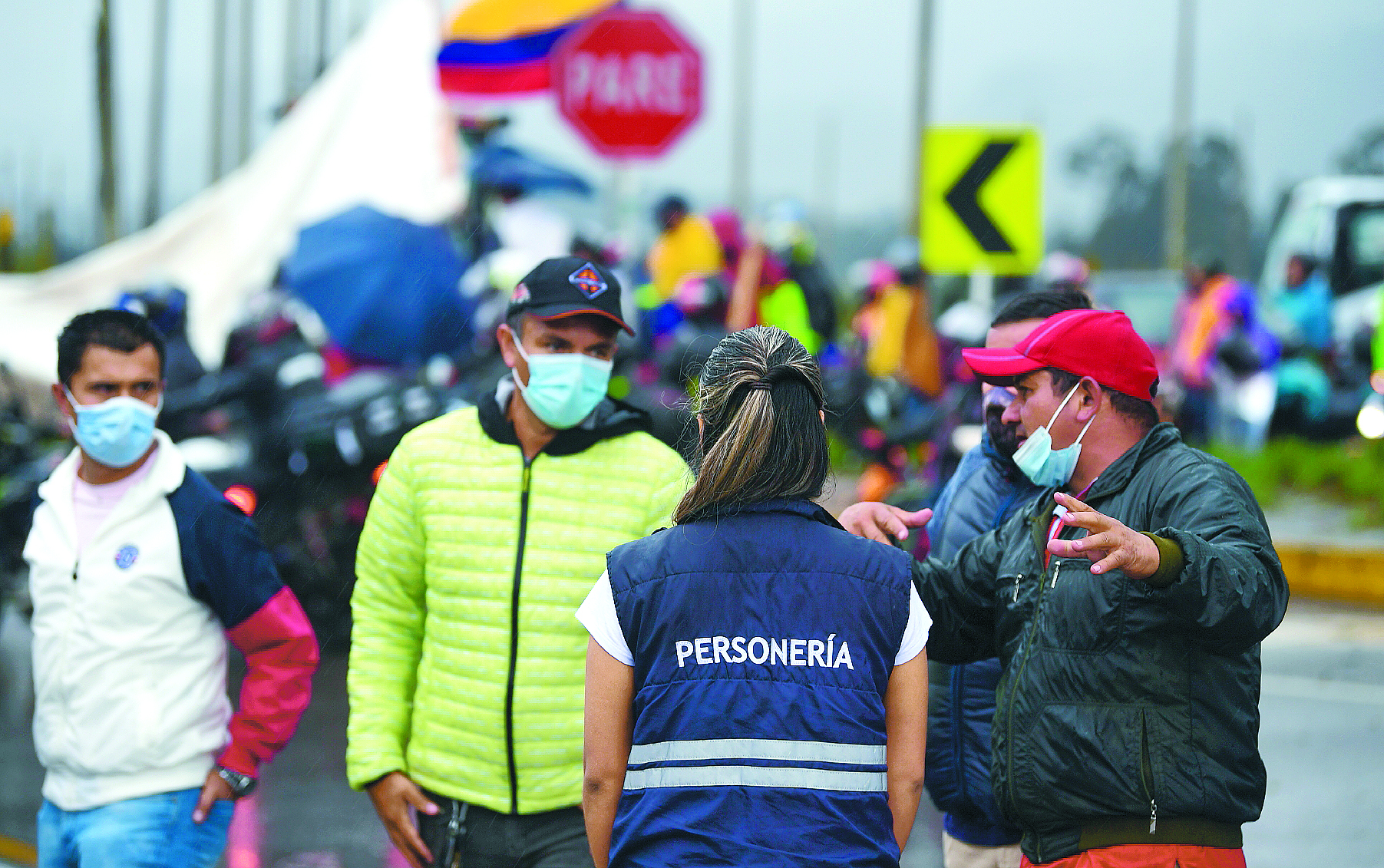 Velar por los DD. HH. en las protestas, cada vez más difícil