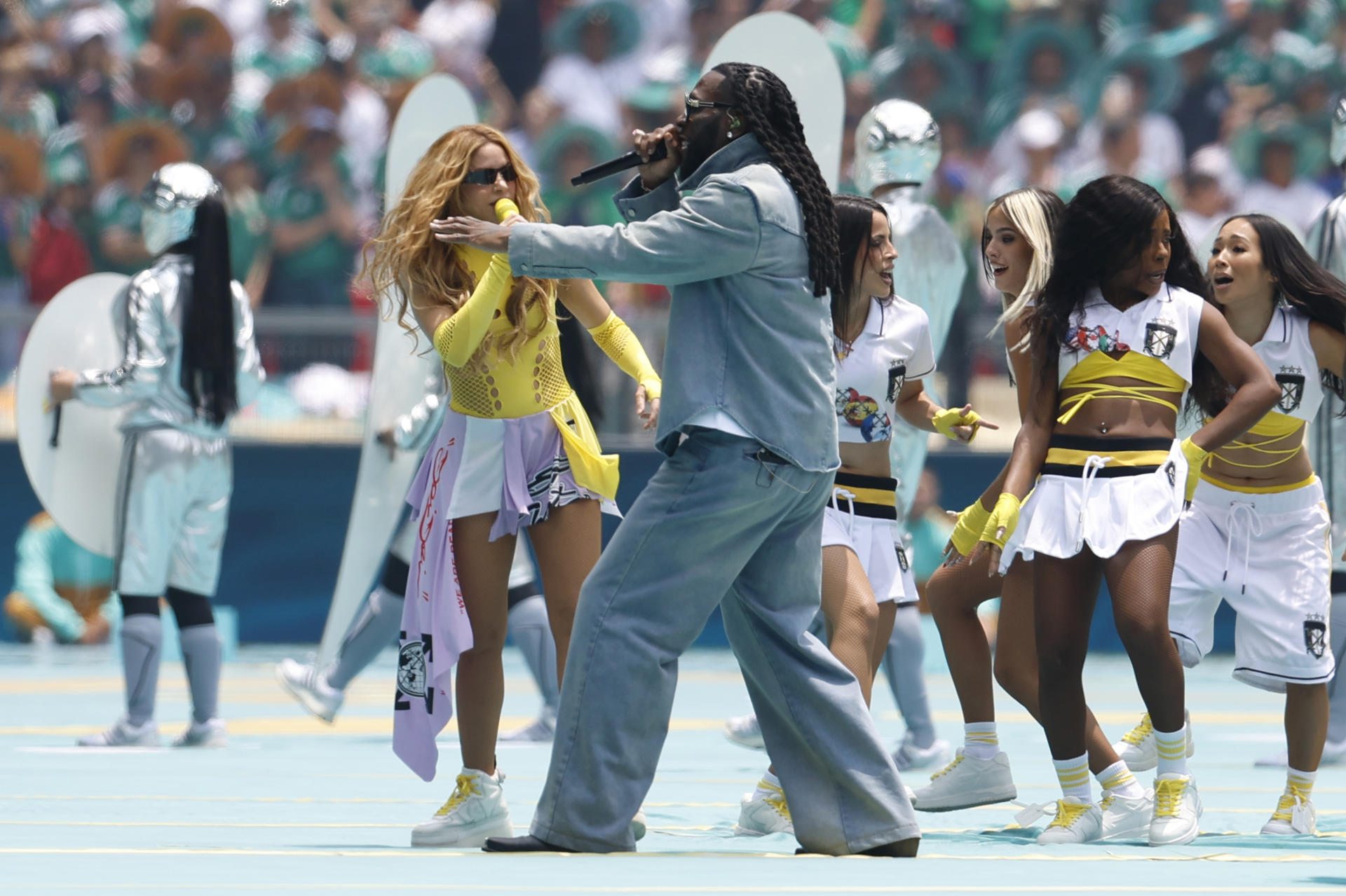 Shakibecca, doble de Shakira, se pronunció tras supuesto doblaje en inauguración del Mundial