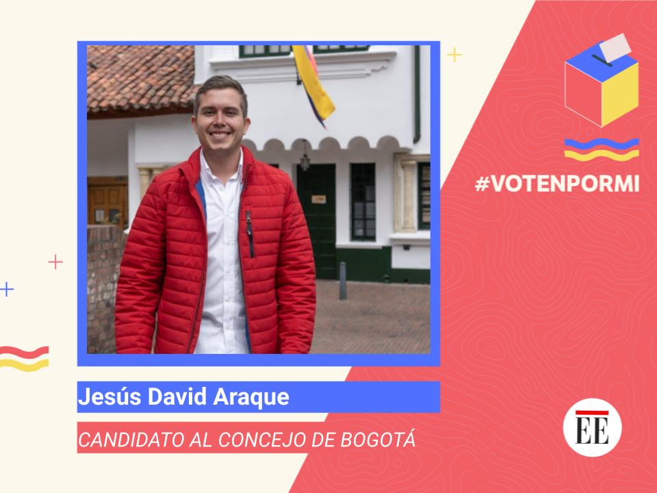 Jesús David Araque Mejía, por el desarrollo desde los barrios