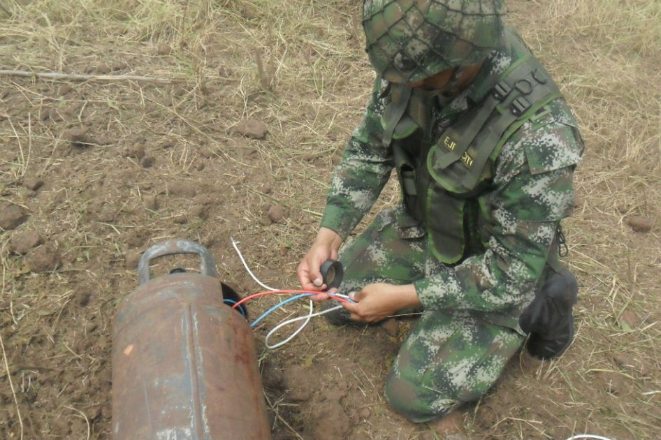 Desmantelan depósito ilegal de las Farc en la Uribe, Meta