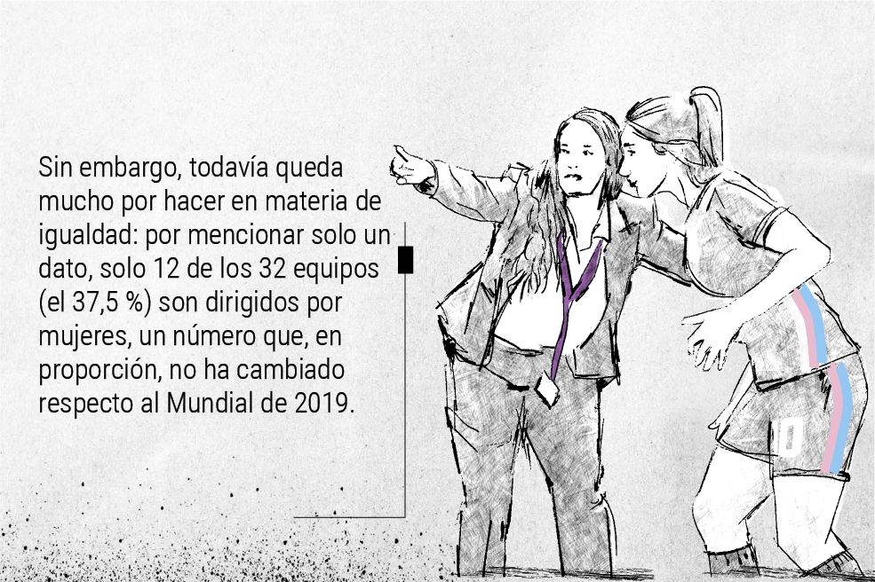 Manicures y cortes de pelo: el orgullo LGBT en el Mundial Femenino.