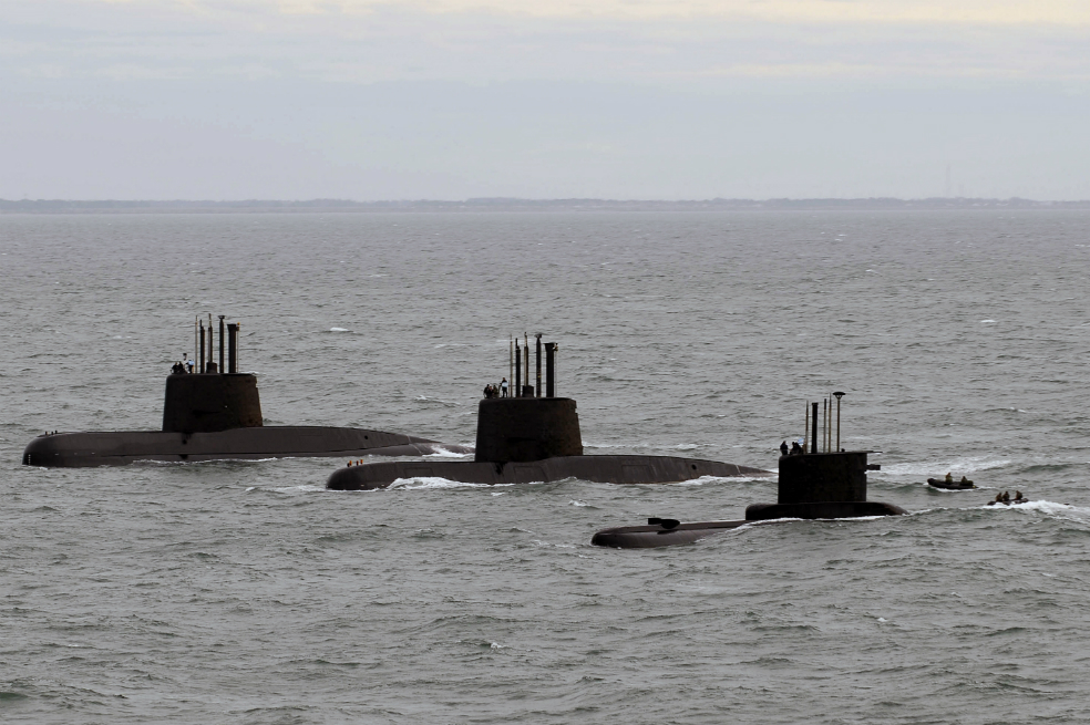 Argentina busca un submarino que se perdió con 44 tripulantes a bordo