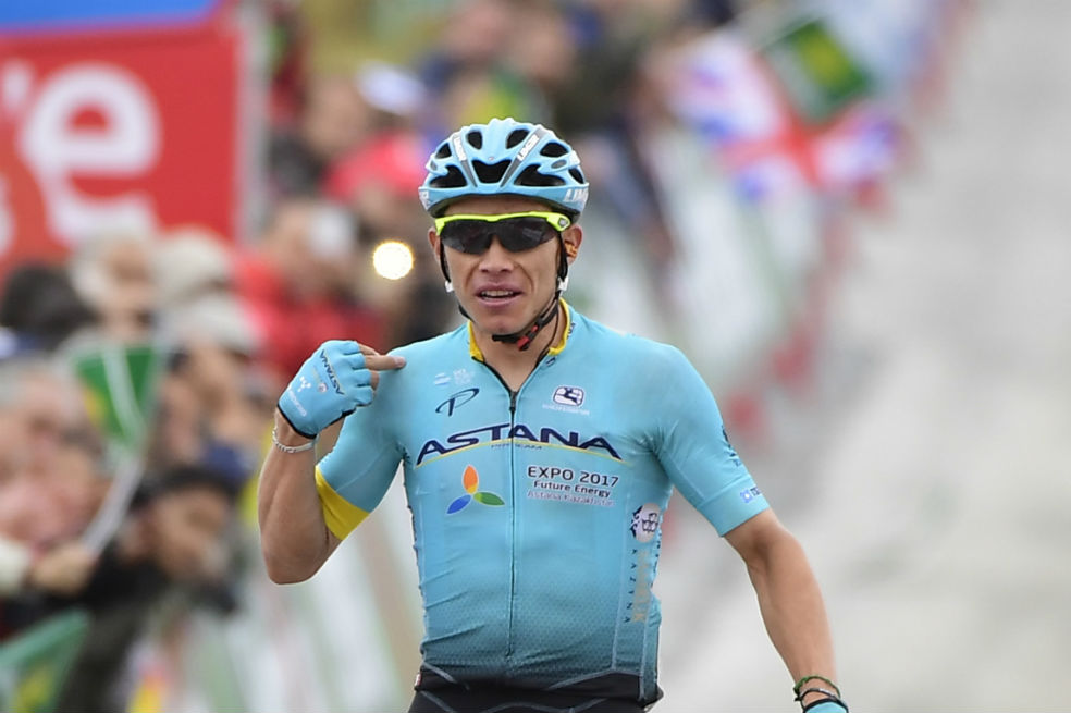 Miguel Ángel López ganó la etapa 15 de la Vuelta a España