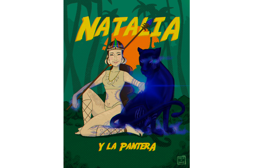 Natalia, en medio de la selva y con la compañía de la pantera, encuentra el camino de sanación