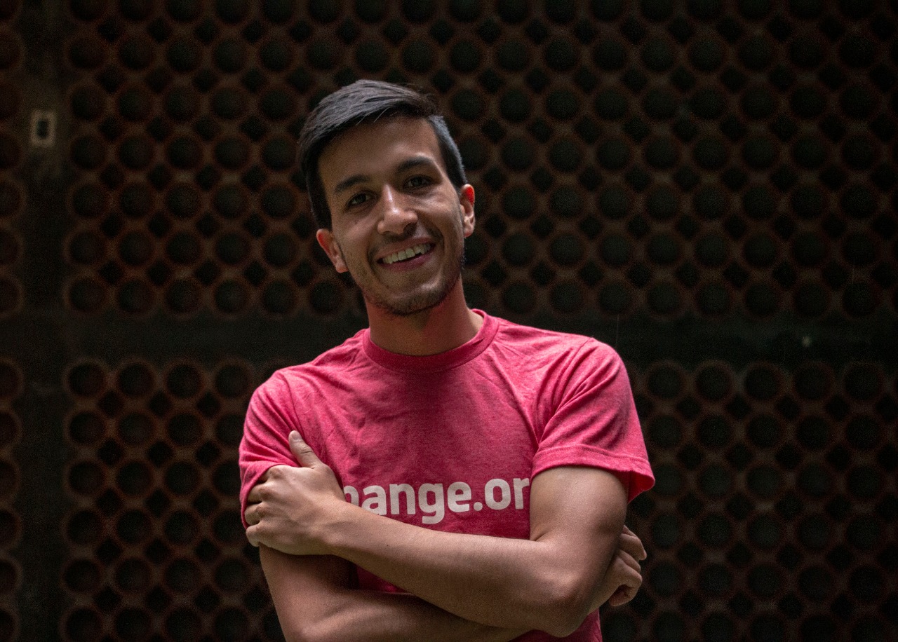 Jónatan Rodríguez, director de Change.org en Colombia.