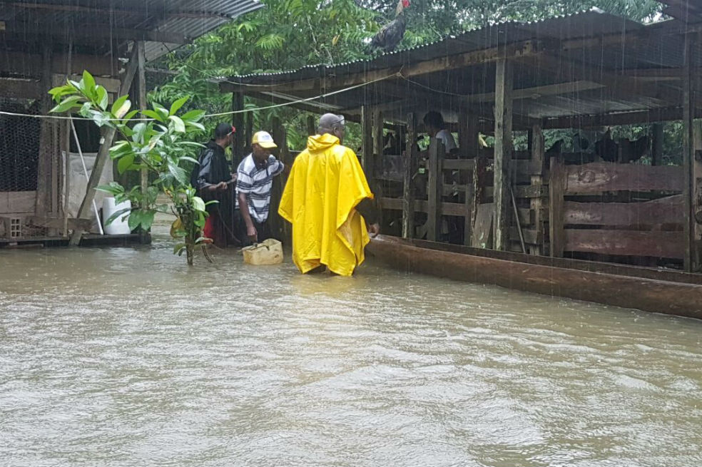 Los estragos del invierno en Bahía Solano