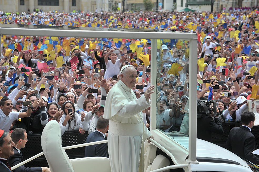 Bogotá sumó dos días sin homicidios durante visita del papa