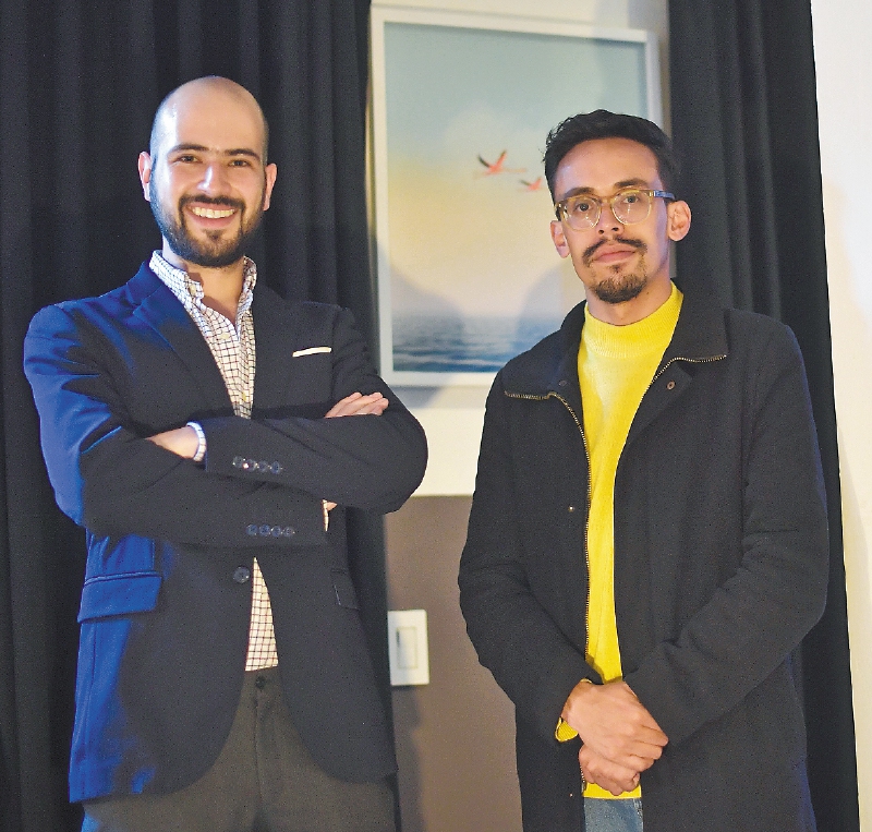 Jaime Luis Posada (izquierda) y Jorge Mario Zumaqué.