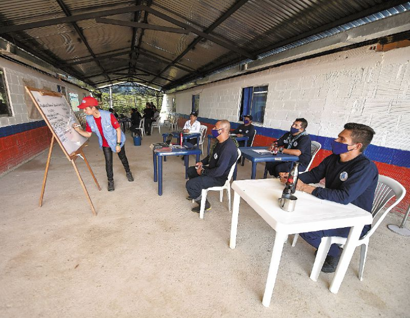 En tres años, Humanicemos recibió la capacitación de UNMAS y Halo Trust.