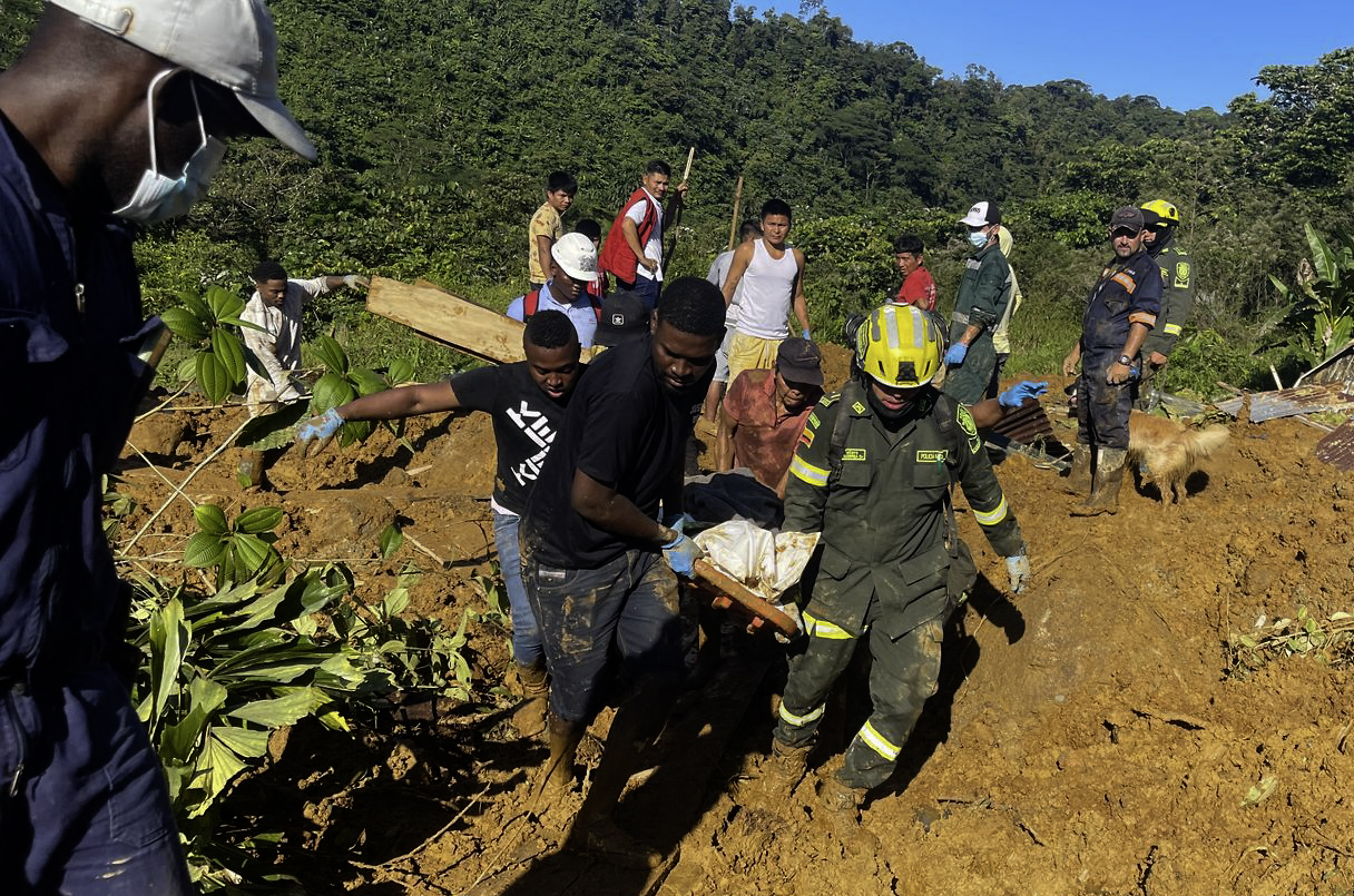 Las imágenes de la dolorosa tragedia que vive Chocó por deslizamientos
