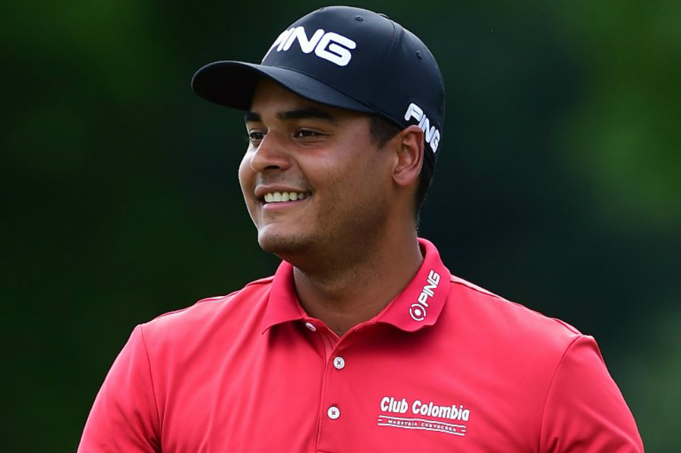 Juan Sebastián Muñoz, líder del Greenbrier Classic tras primera ronda