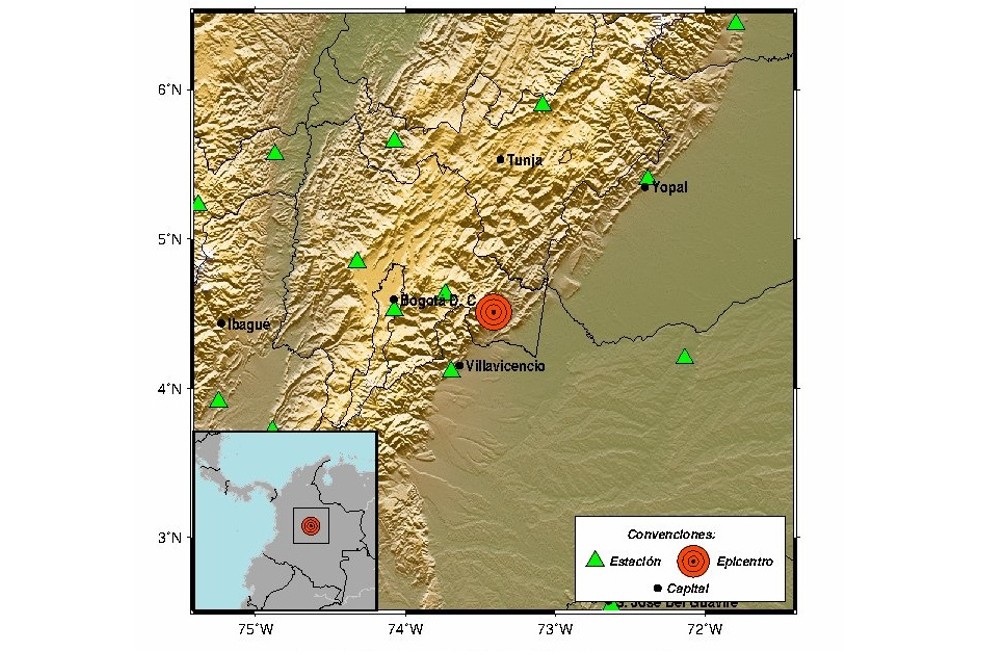 Temblor en Colombia: registran dos sismos en la mañana de este 31 de octubre