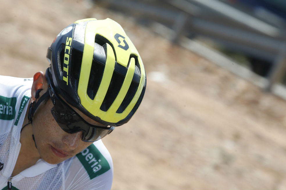 Esteban Chaves se metió en el podio de la Vuelta a España
