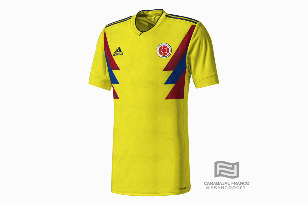 Se filtra la posible camiseta de Colombia para 2018
