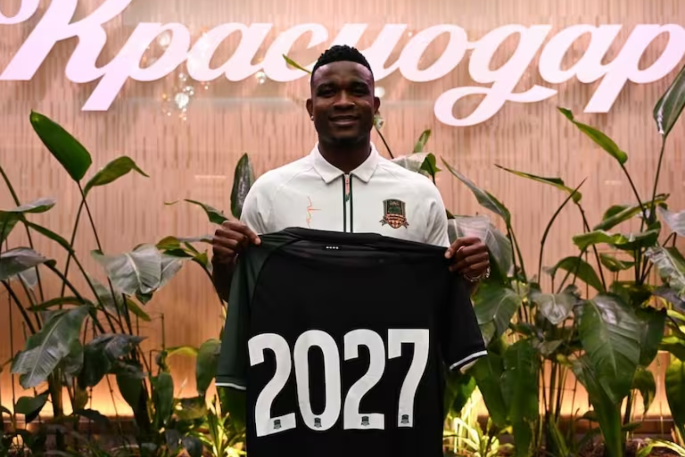 Jhon Córdoba renueva contrato con el Krasnodar de la liga de Rusia