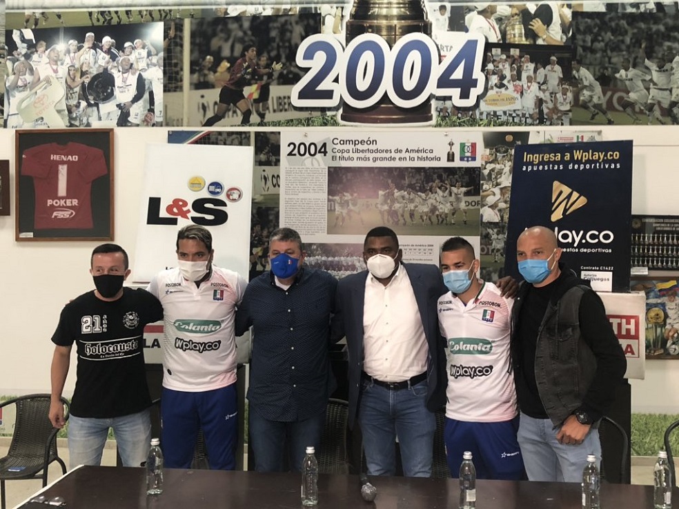 Dayro Moreno fue presentado como nuevo jugador del Once Caldas