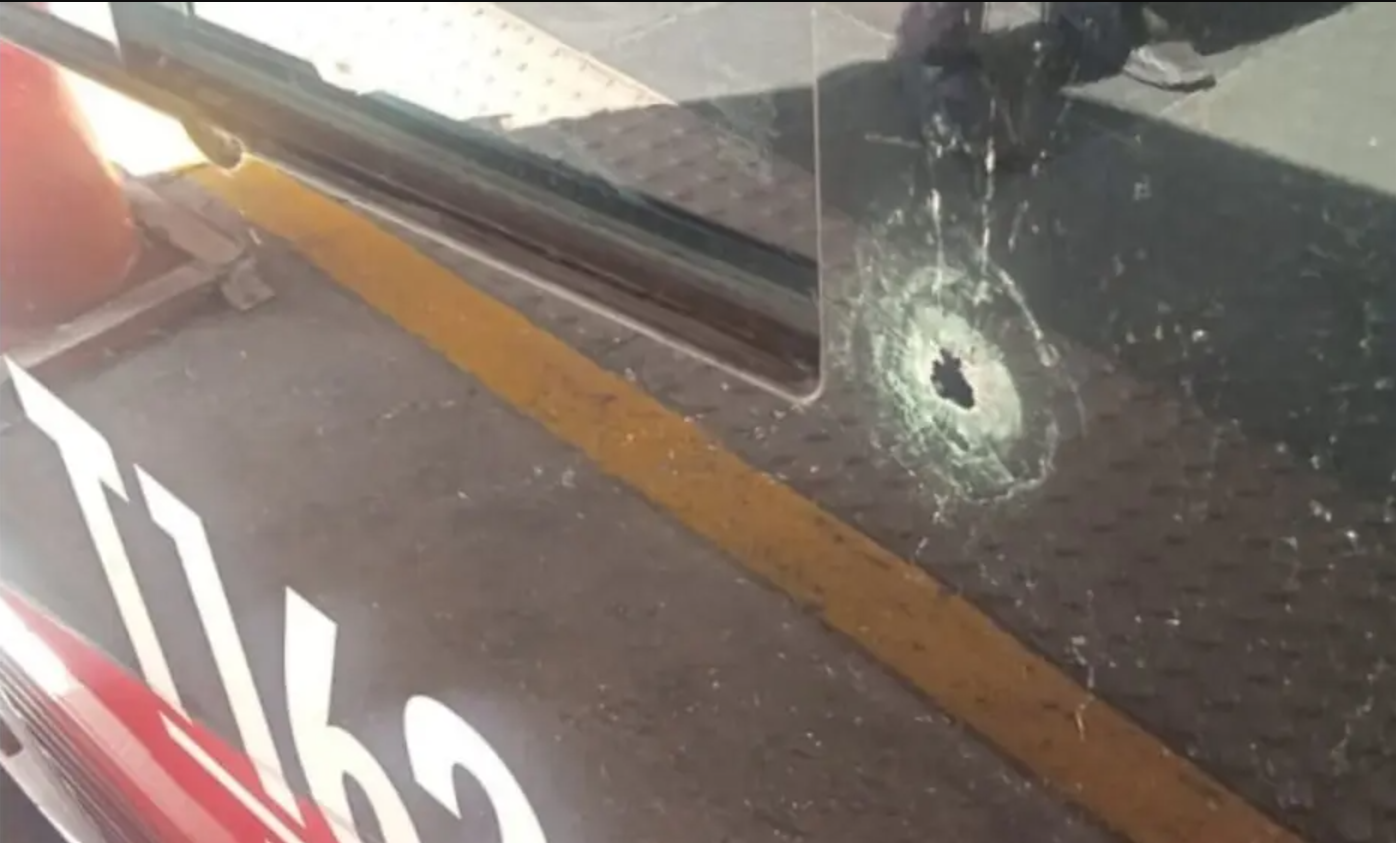 Bala impactó en ventana de Transmilenio tras intento de fleteo en el sur de Bogotá