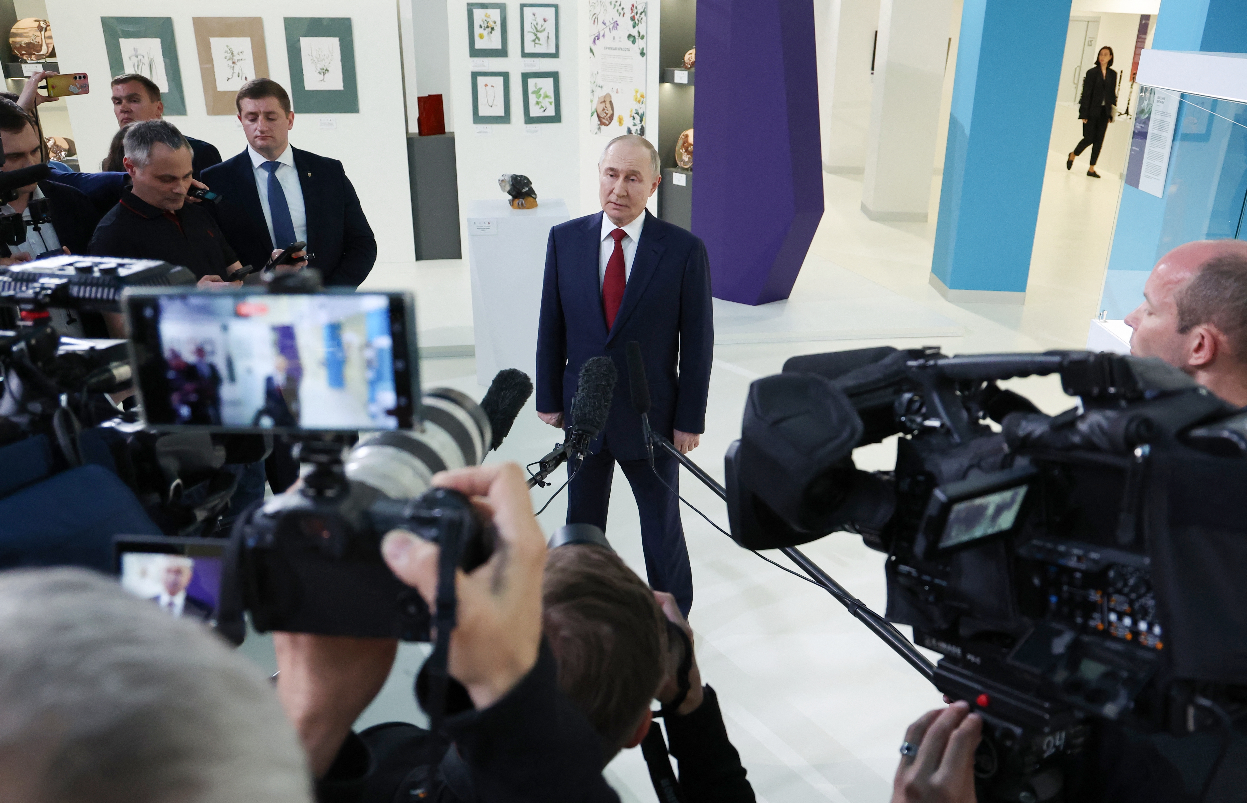 Putin, dispuesto a trabajar con Ucrania por “un eventual tratado de paz”