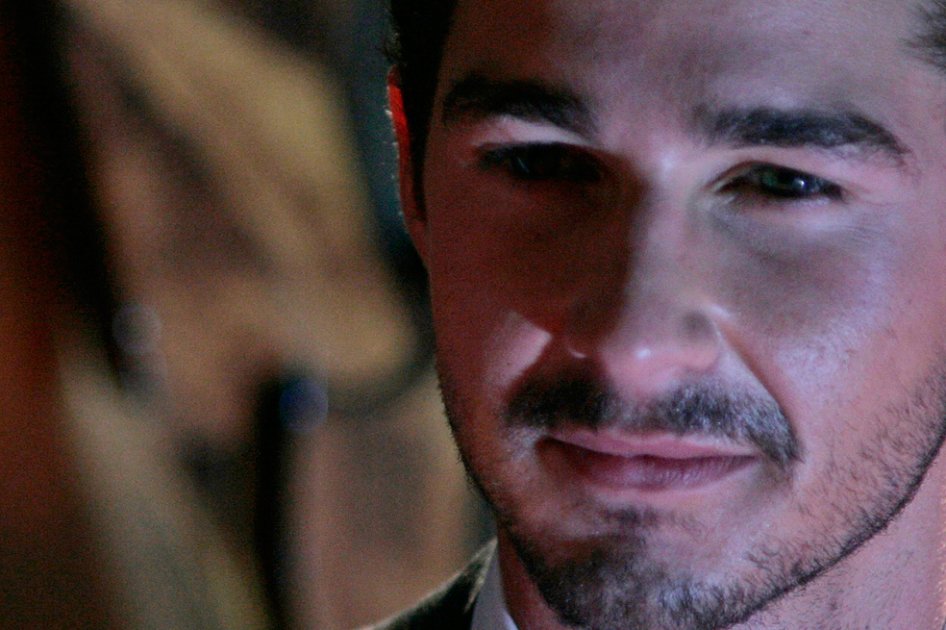 El actor Shia LaBeouf.