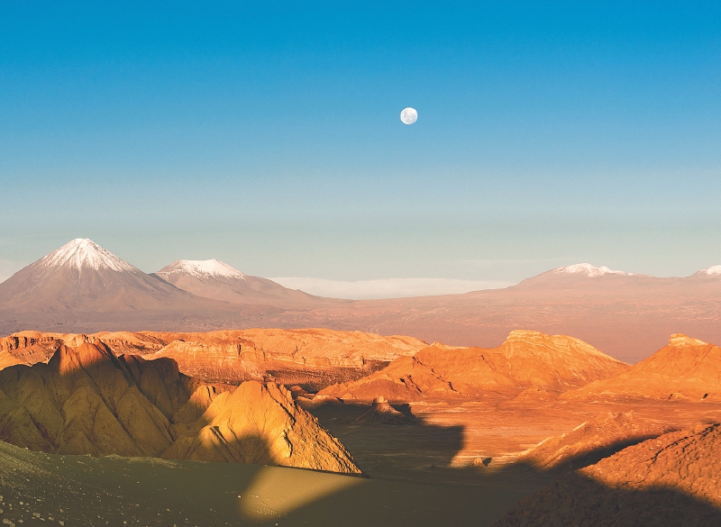 El desierto de Atacama, en Chile, es la zona del mundo que recibe la mayor cantidad de radiación solar. / iStock