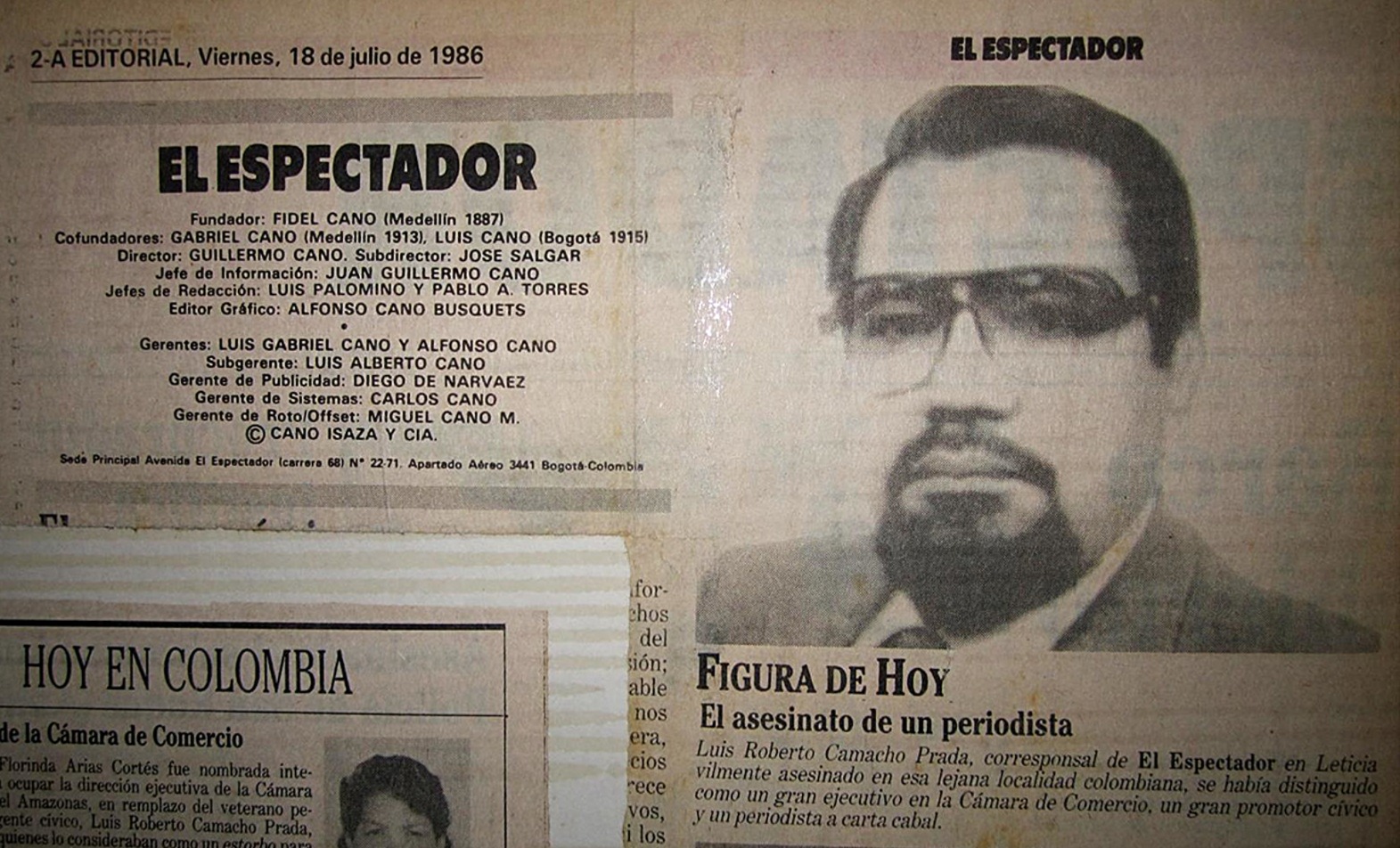 Luis Roberto Camacho: la vida que la mafia no pudo borrar