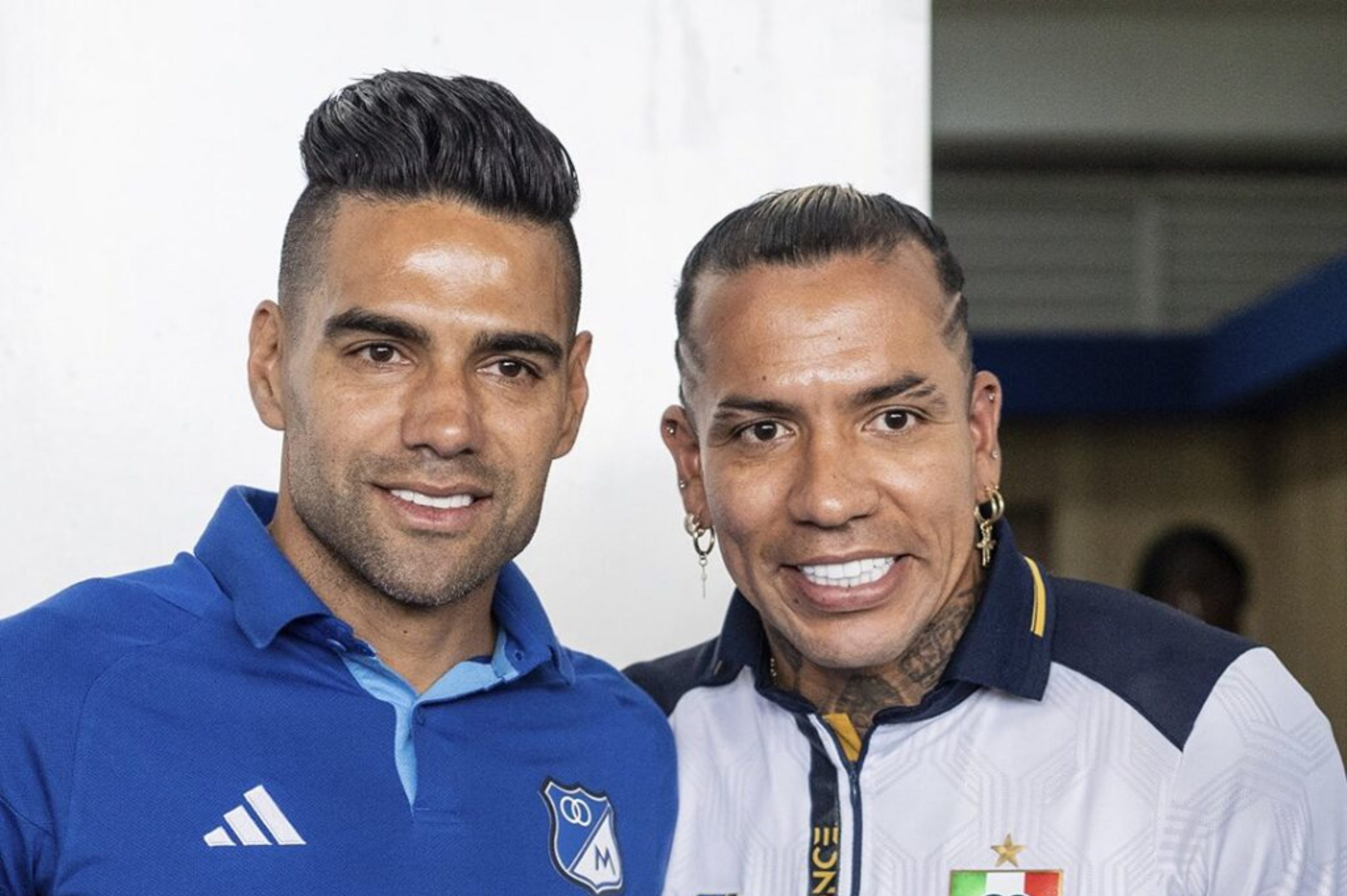 Falcao y su mensaje de felicitación a Dayro Moreno por igualar su récord goleador