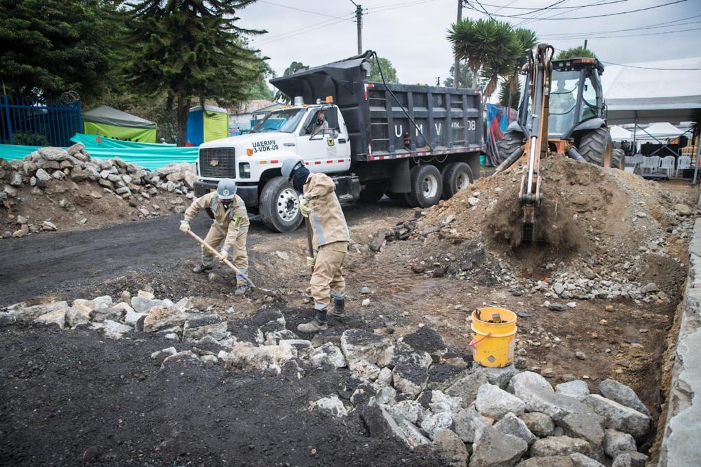 En Bogotá se trabajarán las 24 horas del día con 60 cuadrillas para dar cumplimiento al proyecto. / Alcaldía de Bogotá.
