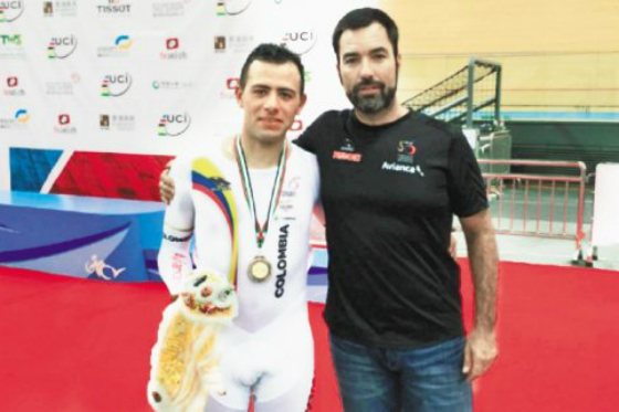 El crack del scratch: Jordan Parra, bronce en Copa Mundo de Pista