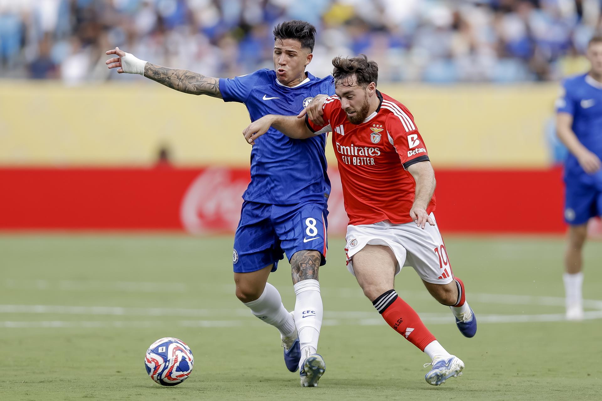 Chelsea goleó a Benfica en un insólito partido que duró casi cinco horas: video