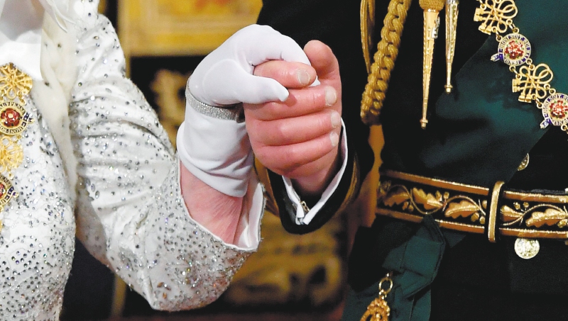 En imágenes: Carlos III y “su majestad, mami”