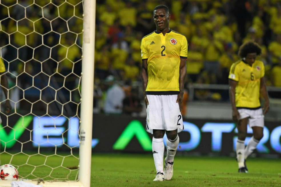 Colombia ya no tiene posibilidades de ser cabeza de grupo en el Mundial