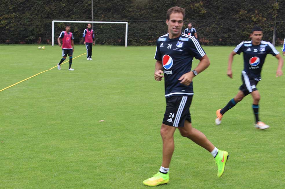 Millonarios se ajusta a mi mentalidad: Federico Insúa