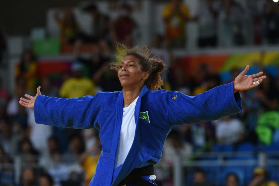 Rafaela Silva, campeona olímpica de judo. Foto: EFE