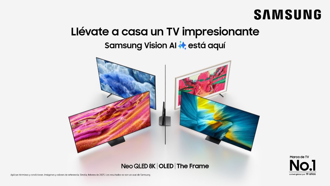 Con Samsung Vision AI, los televisores se adaptan a las preferencias de los usuarios y actúan de forma autónoma para ofrecer funciones intuitivas y transforman las pantallas en compañeras inteligentes que mejoran el entretenimiento y simplifican las interacciones.