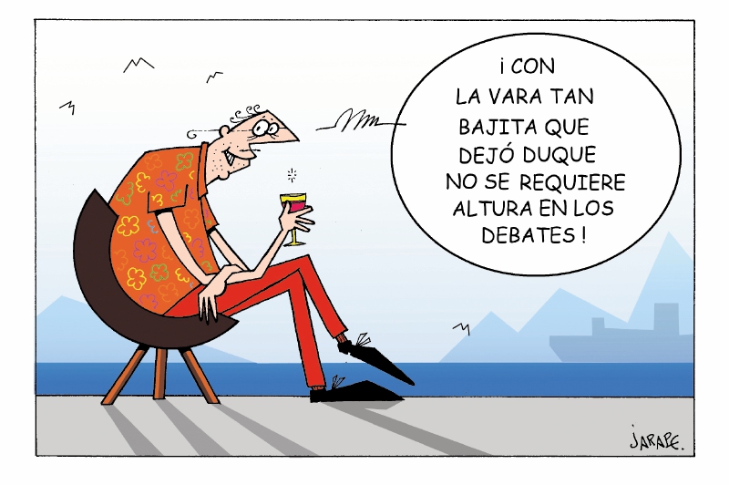 La vara que deja Duque