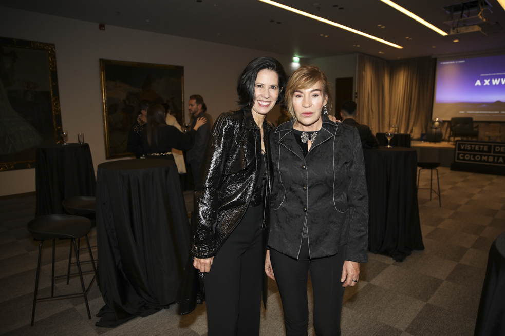 Andrea Romero y María Stella de Jaramillo