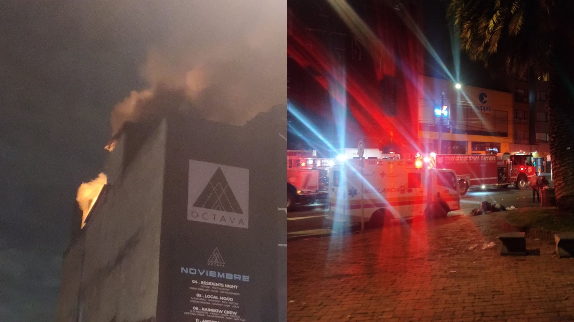 Emergencia por incendio en discoteca en Chapinero, en el norte de Bogotá|  Noticias Hoy | | EL ESPECTADOR