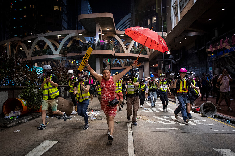 Fotos de la semana: protestas en Hong Kong, crisis migratoria en Grecia y mucho atletismo