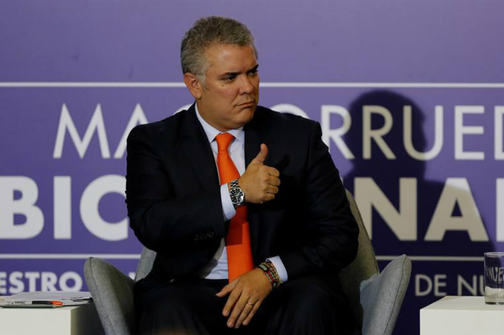 Aprobación del presidente Duque sube cinco puntos porcentuales, según Invamer