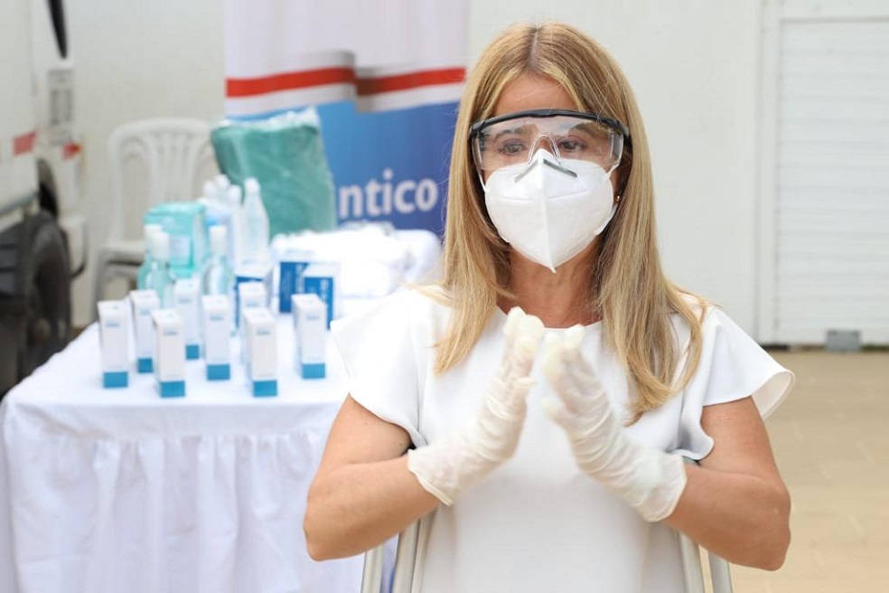 Gobernadora Elsa Noguera da positivo para COVID-19