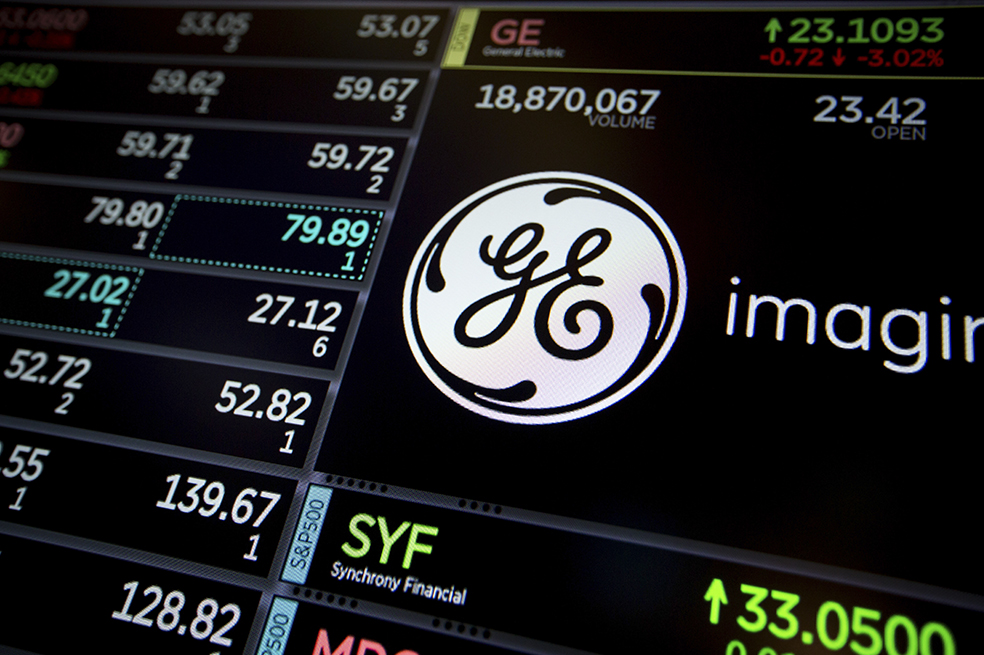 General Electric es excluido del Dow Jones, índice estrella de Wall Street