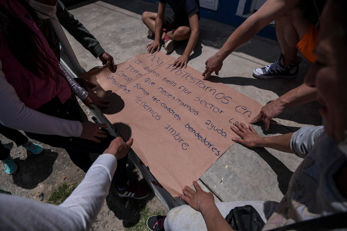 En fotos: Recorrido por los barrios de Ciudad Bolívar afectados por la pandemia