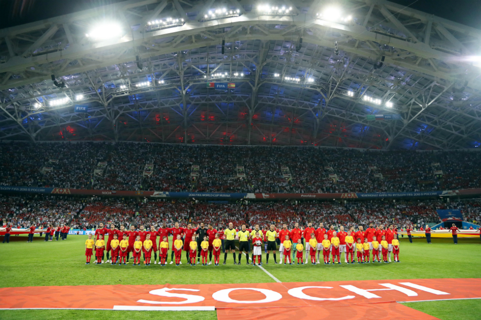 Así fue el vibrante empate entre España y Portugal por el grupo B