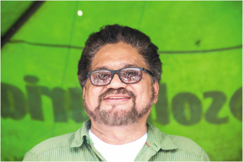 Luciano Marín, conocido como "Iván Márquez", fue jefe del equipo negociador del Acuerdo de Paz en La Habana. / Archivo El Espectador.