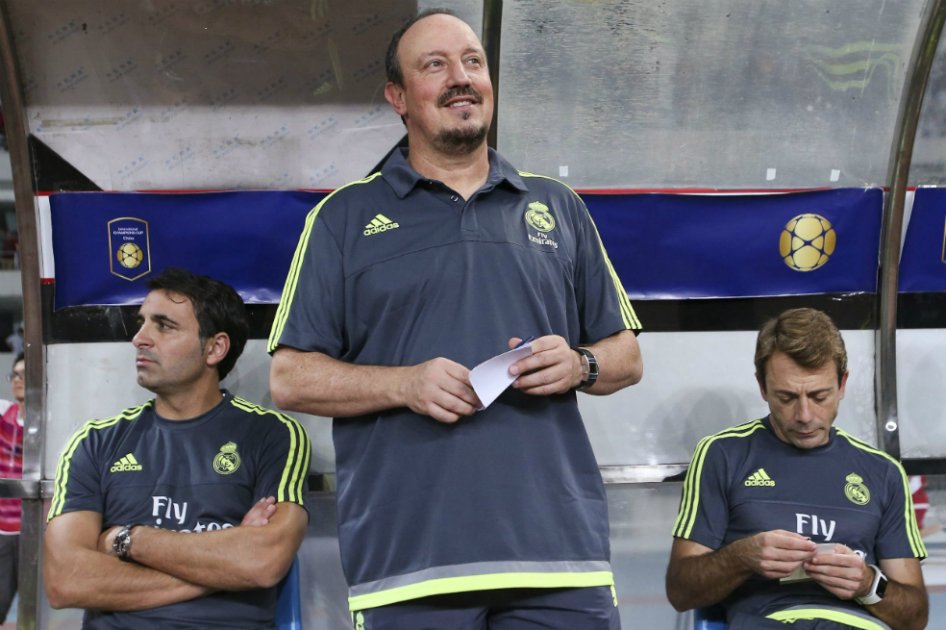“Me gusta trabajar con la plantilla no con un once”: Rafa Benítez