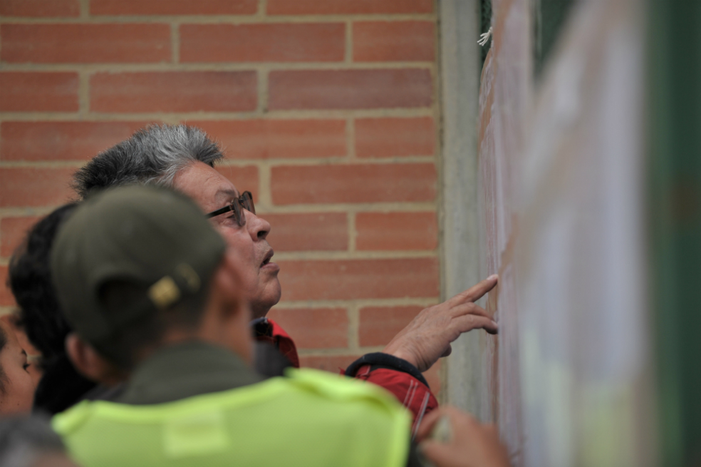 La jornada electoral en imágenes