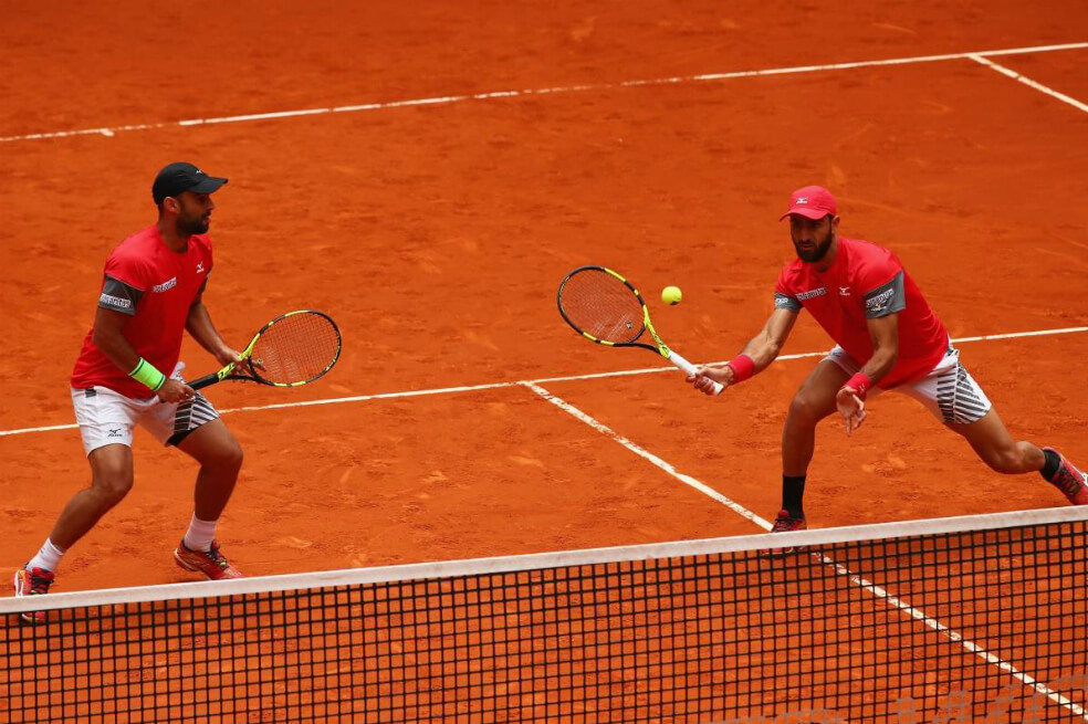 La pareja colombiana juega su tercer torneo de 2018. / Fedecoltenis