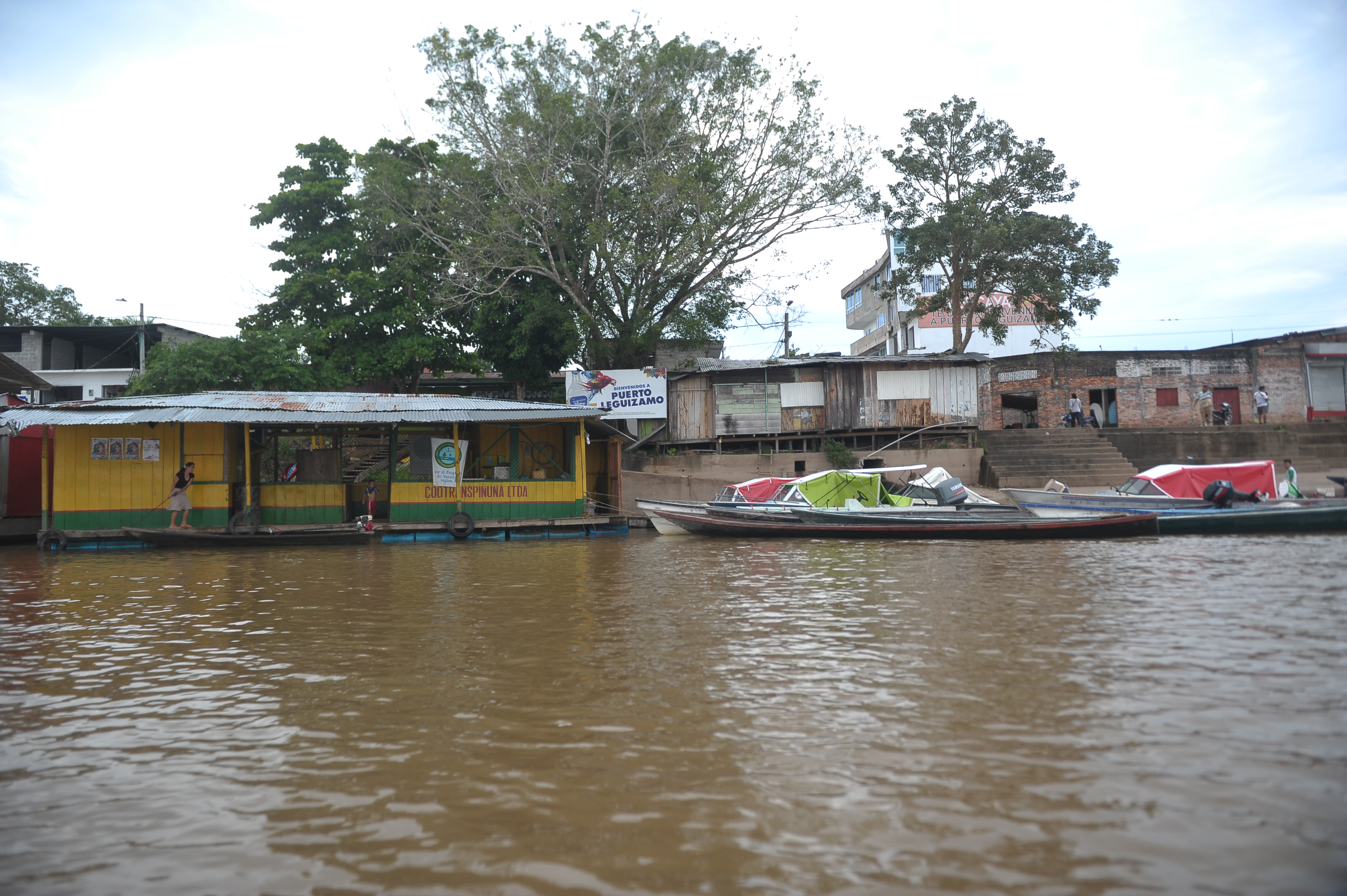 Panoramica de Puerto Leguizamo.