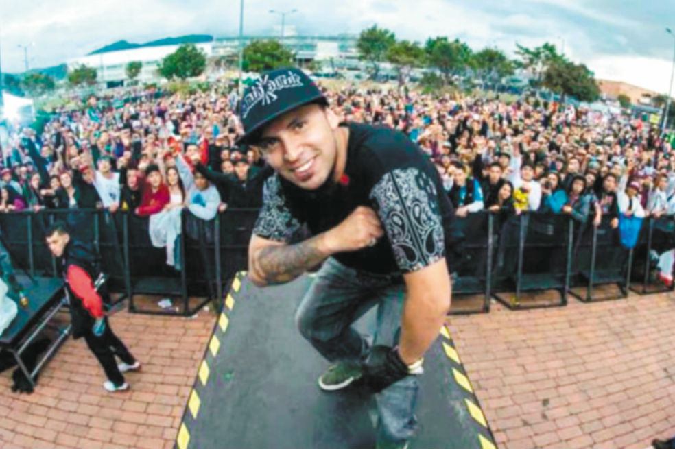 Samurái, de 33 años, se presentó en dos versiones del festival Hip Hop al Parque. / Archivo particular