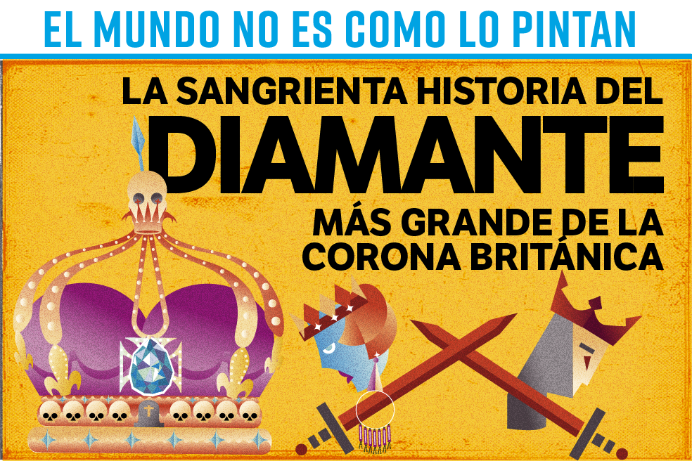 La sangrienta historia del diamante más grande de la corona británica